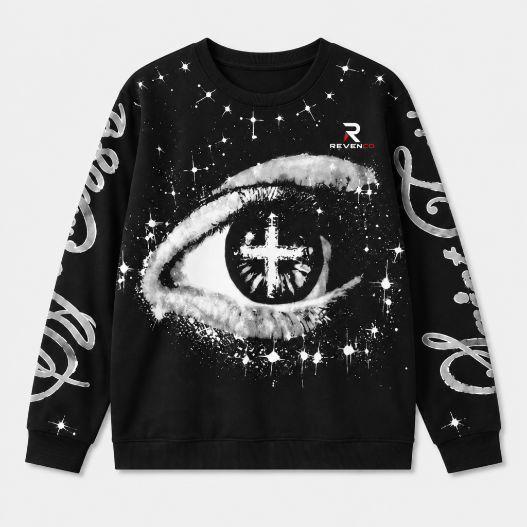 Men’s Black Eye Graphic Sweatshirt