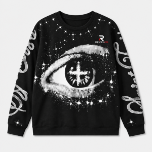 Men’s Black Eye Graphic Sweatshirt
